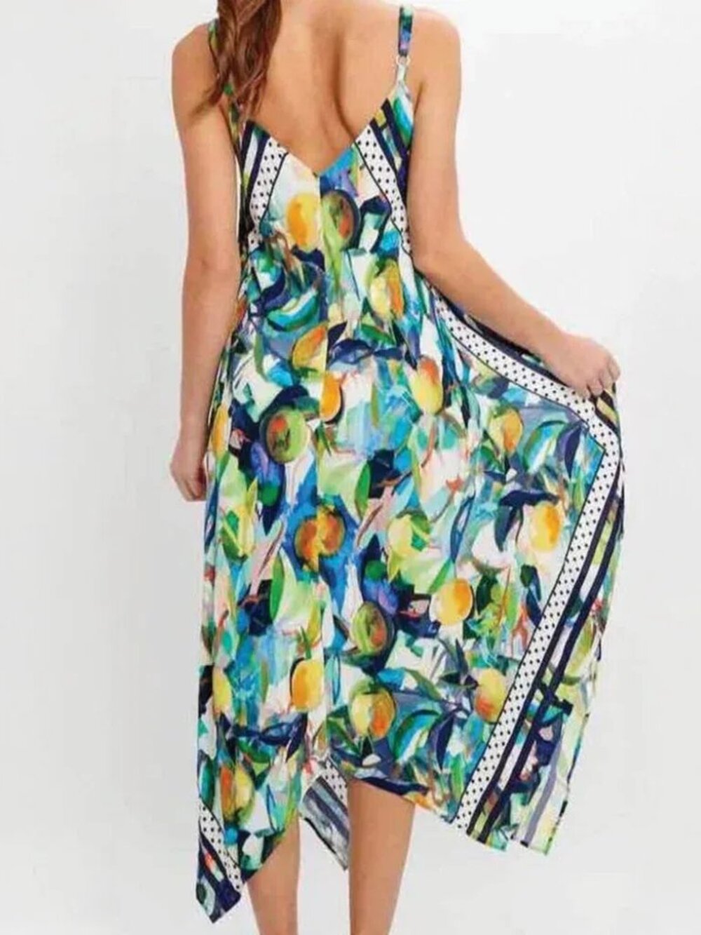 NWOT Simply Art Dolcezza Orangerie 4 Corners Maxi Dress - Size Medium